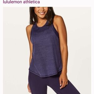 Lululemon Twist and Reach tank 8 purple